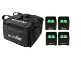 EUROLITE Komplektas 4x LED TL-4 Trusslight + Minkštas krepšys