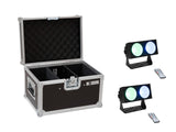 EUROLITE Komplektas 2x LED CBB-2 COB RGB Bar + Krepšys