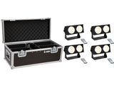 EUROLITE Komplektas 4x LED CBB-2 COB WW Bar + Krepšys