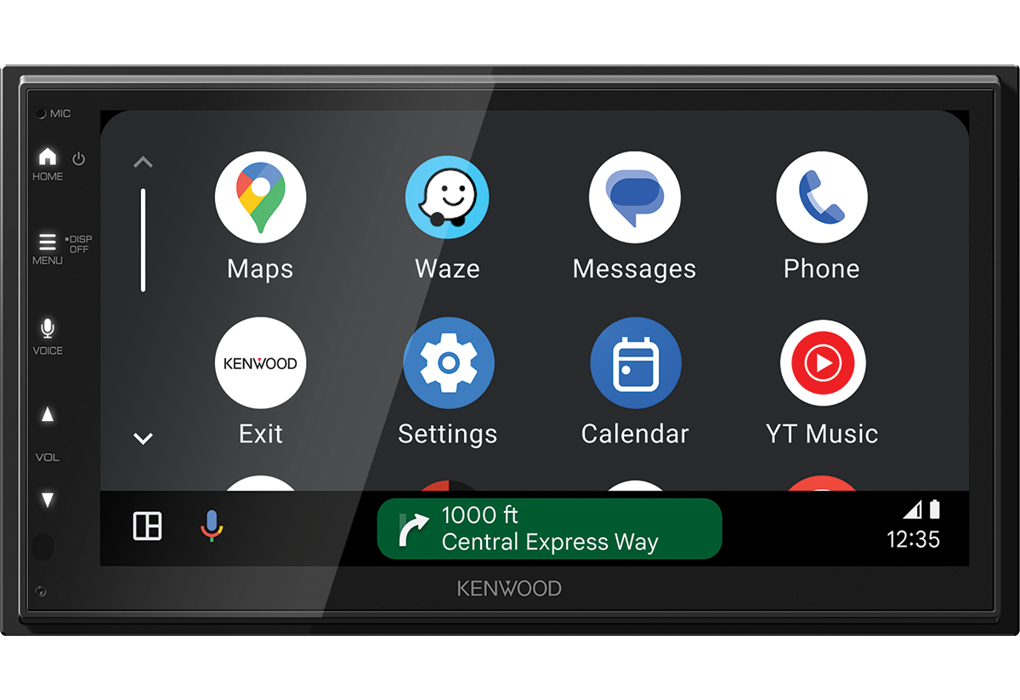 Kenwood DMX-6523DSM, 6.8" automobilinė multimedija su Apple CarPlay ir DAB+