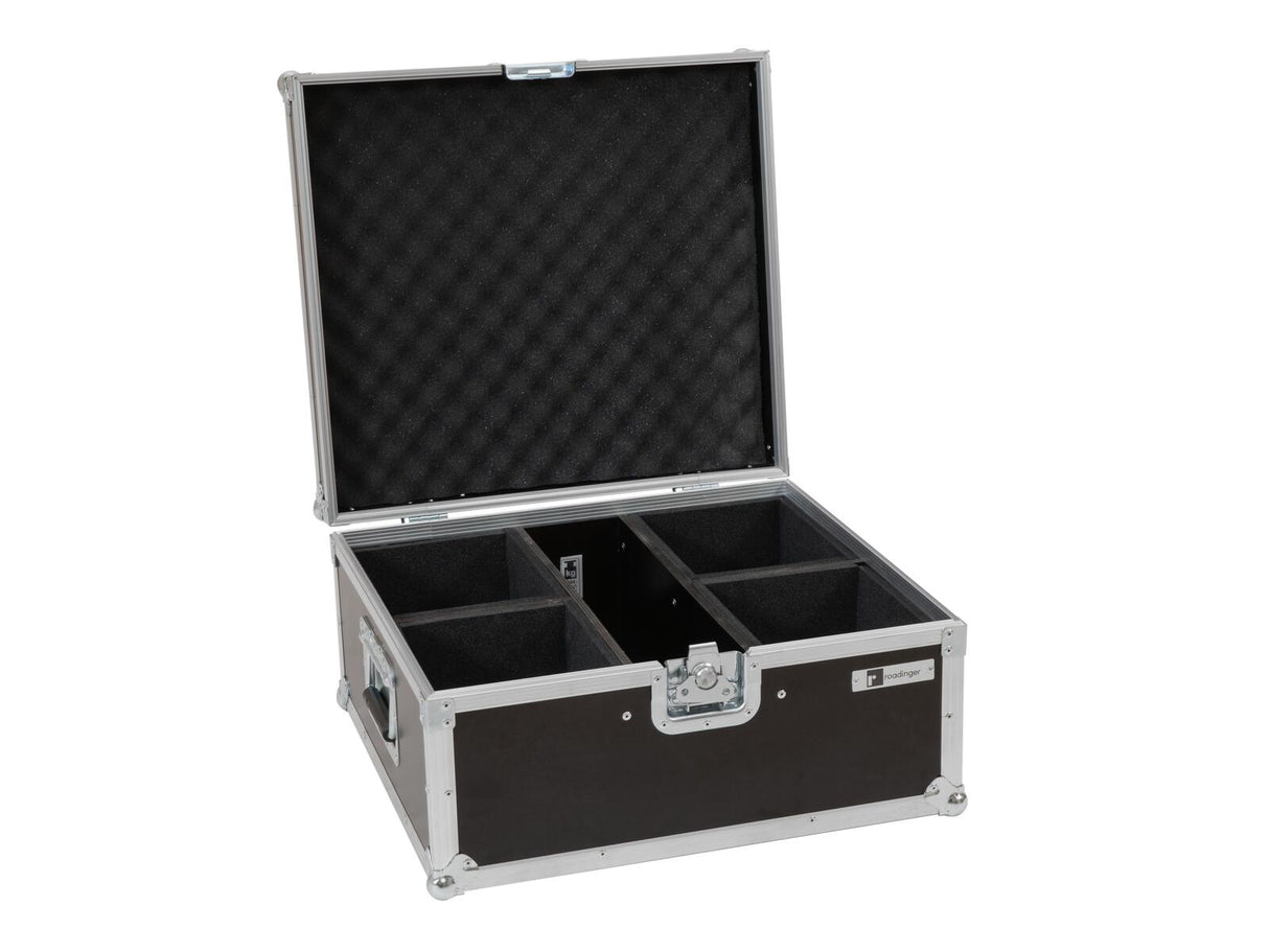 EUROLITE komplektas 4x AKKU THA-20PC TRC teatro prožektorius juodas + dėklas