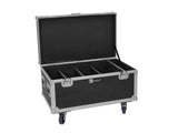 EUROLITE Set 4x Multiflood IP 8x10W RGBW Wash CRMX + Case