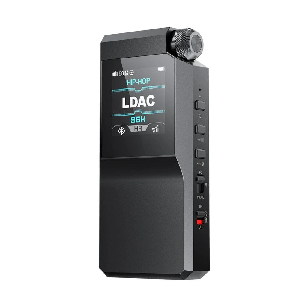 FiiO BTR17, nešiojamas ausinių stiprintuvas su DAC ir Bluetooth funkcija