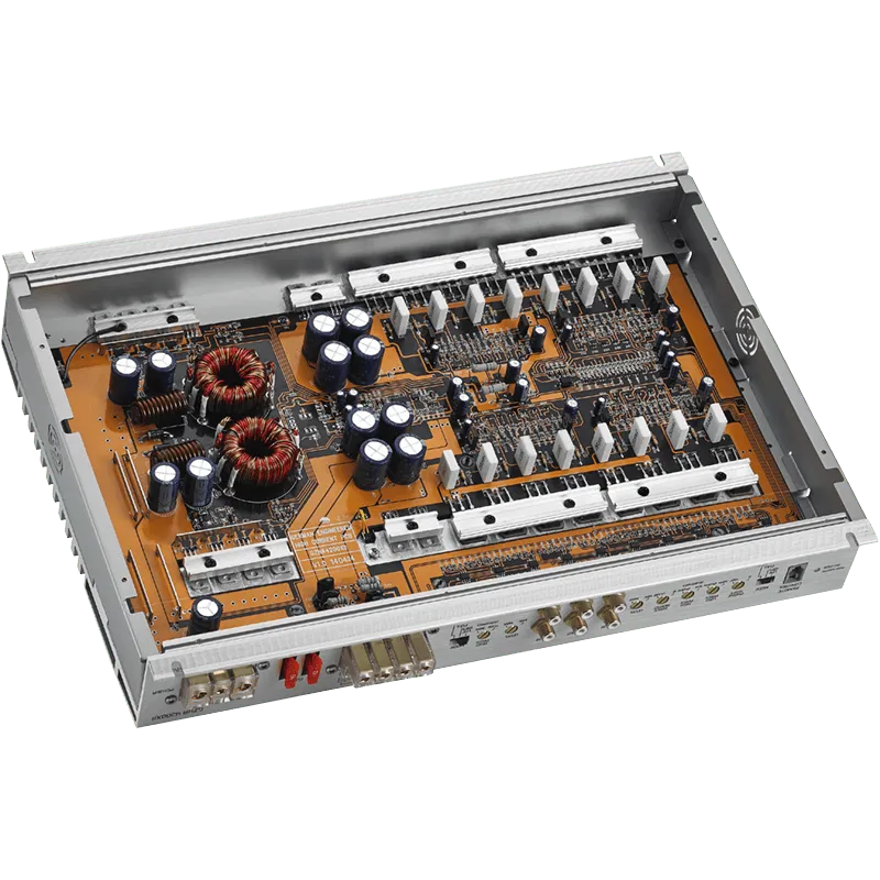 4 kanalų AB klasės garso stiprintuvas Ground Zero GZHA 4200XII, 1000W