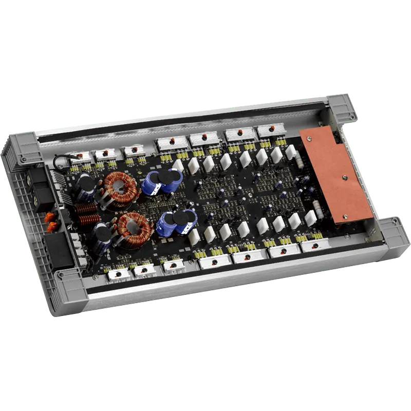 4 kanalų AB klasės garso stiprintuvas Ground Zero GZRA 4230X, 1100W