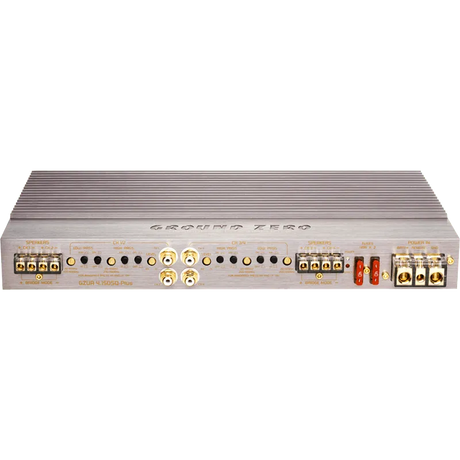 4 kanalų AB klasės garso stiprintuvas Ground Zero GZUA 4.150SQ-PLUS, 920W