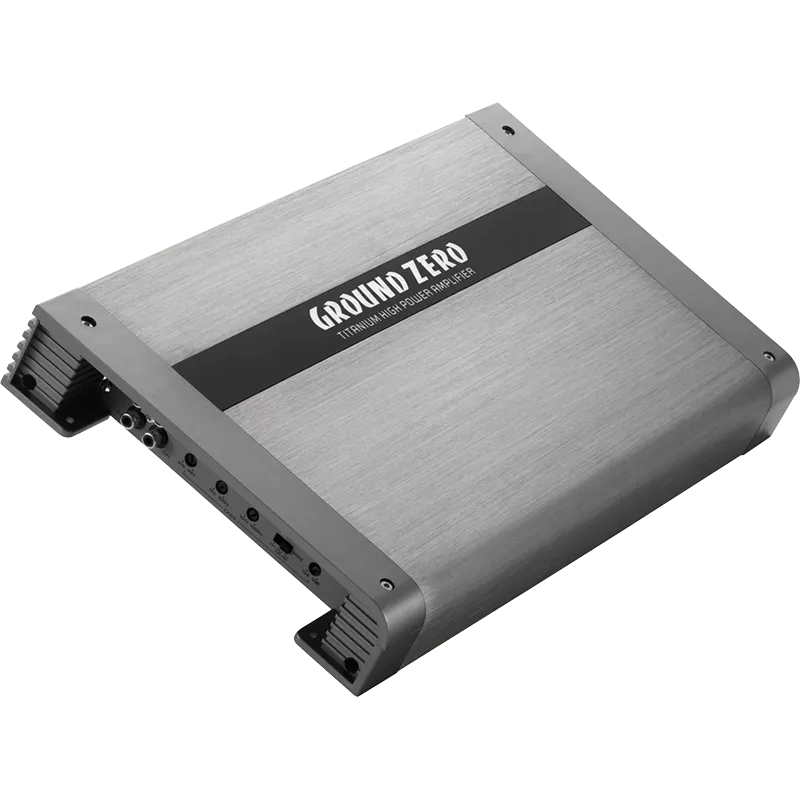 4 kanalų AB klasės garso stiprintuvas Ground Zero Titanium GZTA 4125X-II, 640W