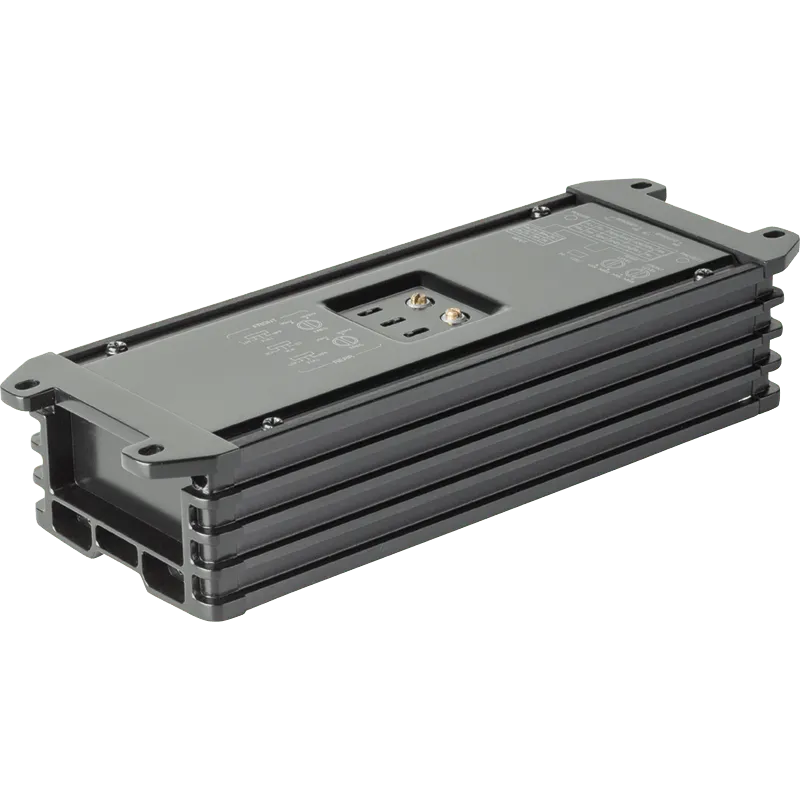 4 kanalų D klasės kompaktiškas garso stiprintuvas Ground Zero GZRA Micro Four, 500W