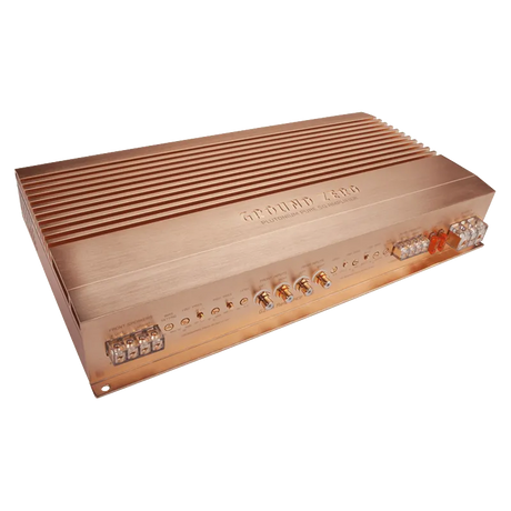 4 kanalų aukščiausios klasės High-End garso stiprintuvas Ground Zero Plutonium GZPA Reference 4XS, 1000W