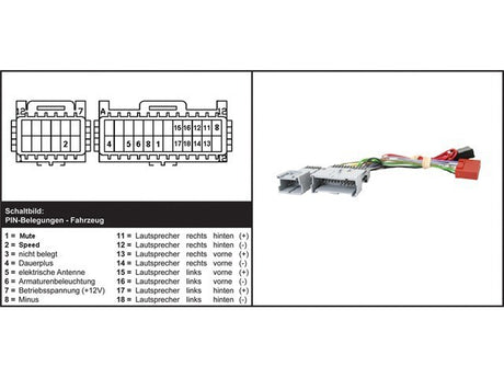 AIV automagnetolos adapteris