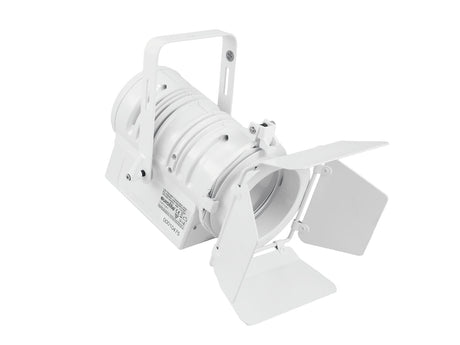 EUROLITE komplektas 2x LED THA-40PC balta + dėklas - Balta korpuso dalis su logotipo ir serijos numeriu