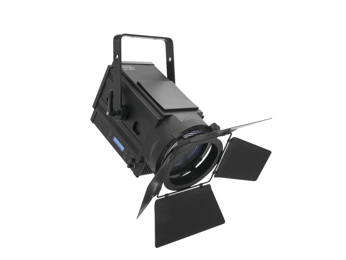 EUROLITE Set 2x LED THA-250F + Case - Mėlynas ekranas, jungtys, mygtukai, rankena, durelės