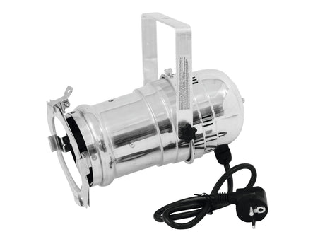 EUROLITE Set PAR-30 Spot sil + PAR-30 230V SMD 11W E-27 LED 3000K - Kabelis su kištuku, lipdukas su instrukcijomis