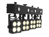 EUROLITE Komplektas 2x LED KLS-180 + 2x LED WF-40 + DMX LED Color Chief Valdiklis