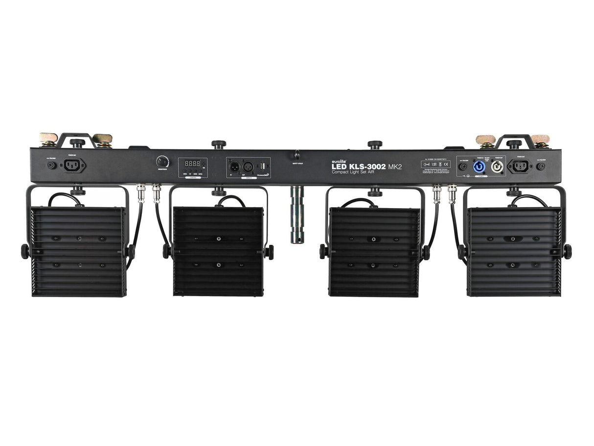 EUROLITE LED KLS-3002 MK2 Kompaktiškas Apšvietimo Rinkinys AIR
