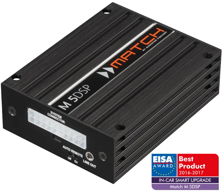 5 kanalų garso stiprintuvas Helix Match M 5DSP su DSP