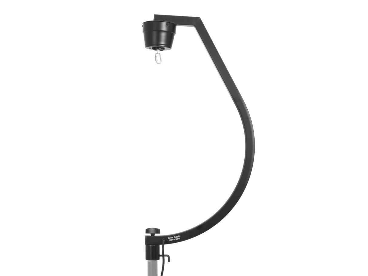 EUROLITE Set Mirror ball 50cm black with stand and tripod cover black
