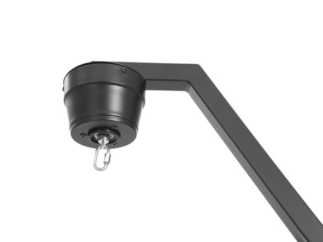 EUROLITE Stand Mount with Motor for Mirror Balls up to 50cm bk + Quick Link - Juodas metalinis laikiklis su jungtimi
