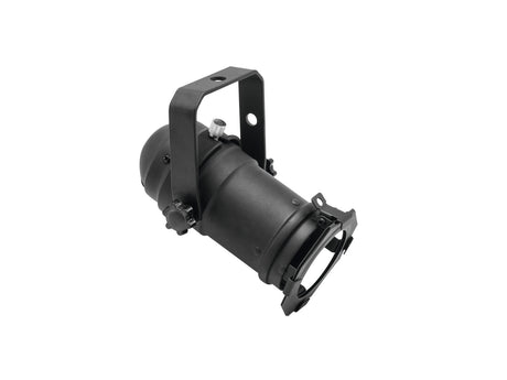 EUROLITE PAR-16 Spot MR-16 black - Juodas prožektorius su laikikliu ir rankenėlėmis