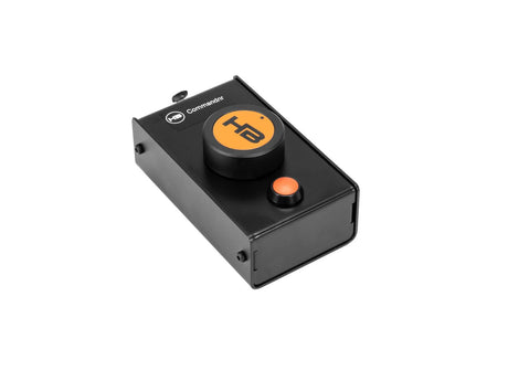 HAZEBASE Remote Control - Commander - Juodas pultelis su apvaliu mygtuku