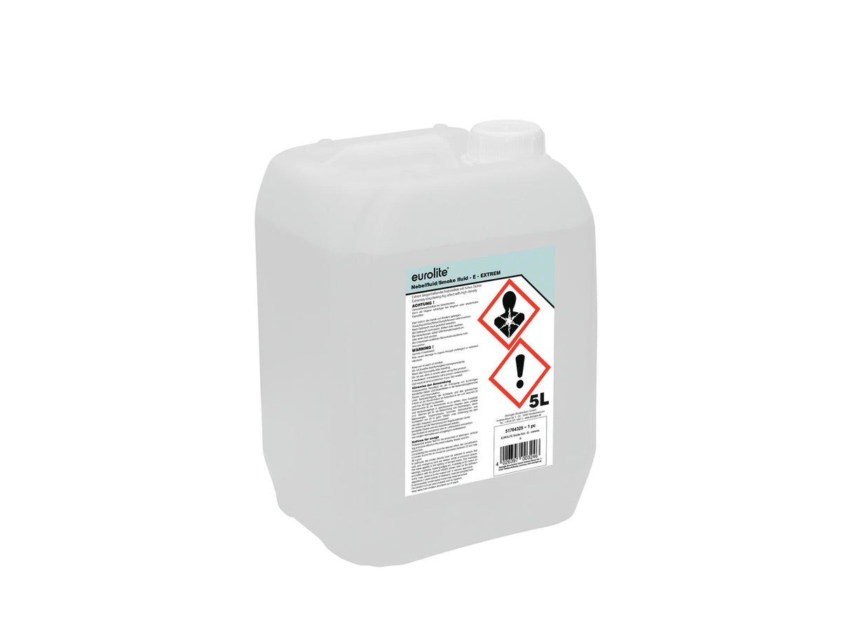 EUROLITE SMOKE FLUID -E- Extreme, 5l dūmų skystis