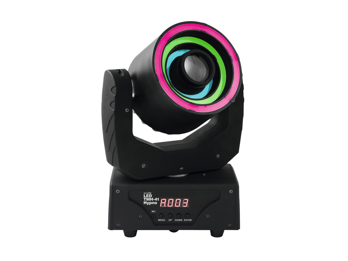 EUROLITE komplektas LED TMH-41 Hypno judantis taškas + dėklas
