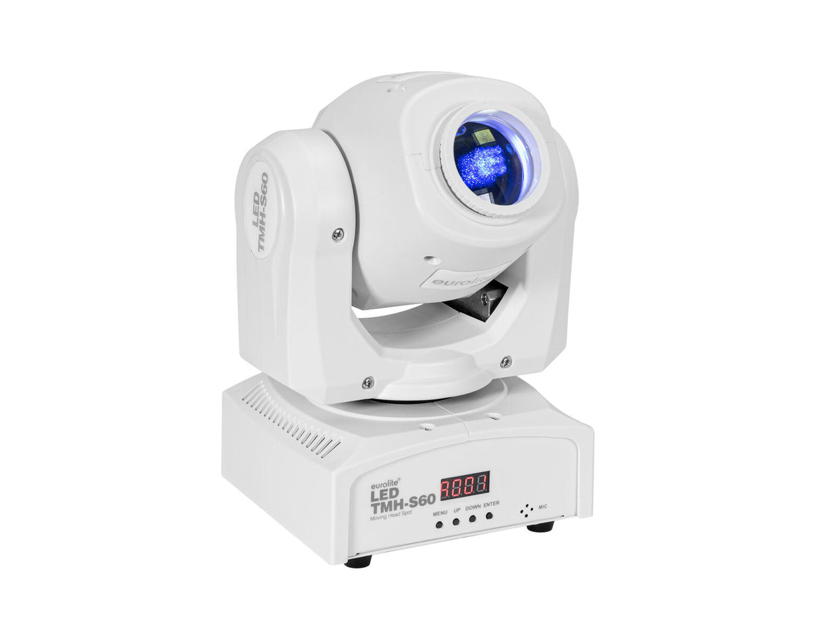 EUROLITE Set 4x LED TMH-S60 Moving Head Spot wh + Case