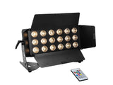 EUROLITE Set 4x LED CLS-18 QCL RGB/WW 18x7W + Flightcase with wheels