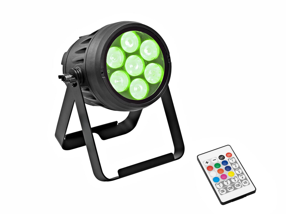EUROLITE LED IP PAR 7x15W RGBL prožektorius