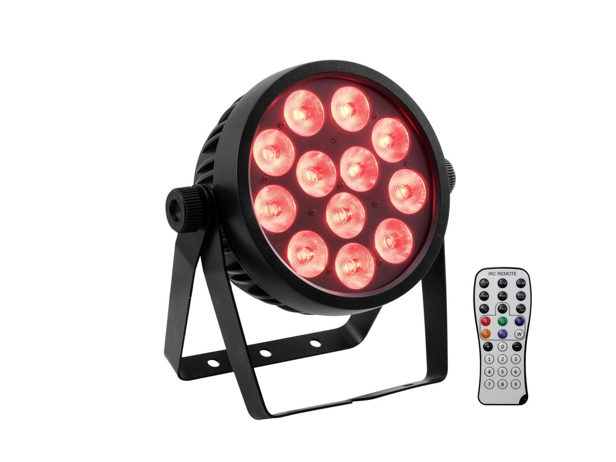 EUROLITE Komplektas 4x LED 4C-12 Silent Slim Spot + Krepšys