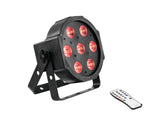 EUROLITE Komplektas 4x LED SLS-7 HCL Grindinis + 2x LED FE-700 + DMX LED Spalvų Valdiklis