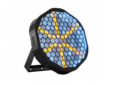 EUROLITE Set LED RETRO 6 Spot ABL + RS-1 Retro Stand - Apšvietimo įrenginio šoninis kampas, jungtys, ventiliacijos grotelės