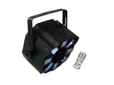 EUROLITE Komplektas 4x LED SLS-7 HCL Grindinis + 2x LED FE-700 + DMX LED Spalvų Valdiklis