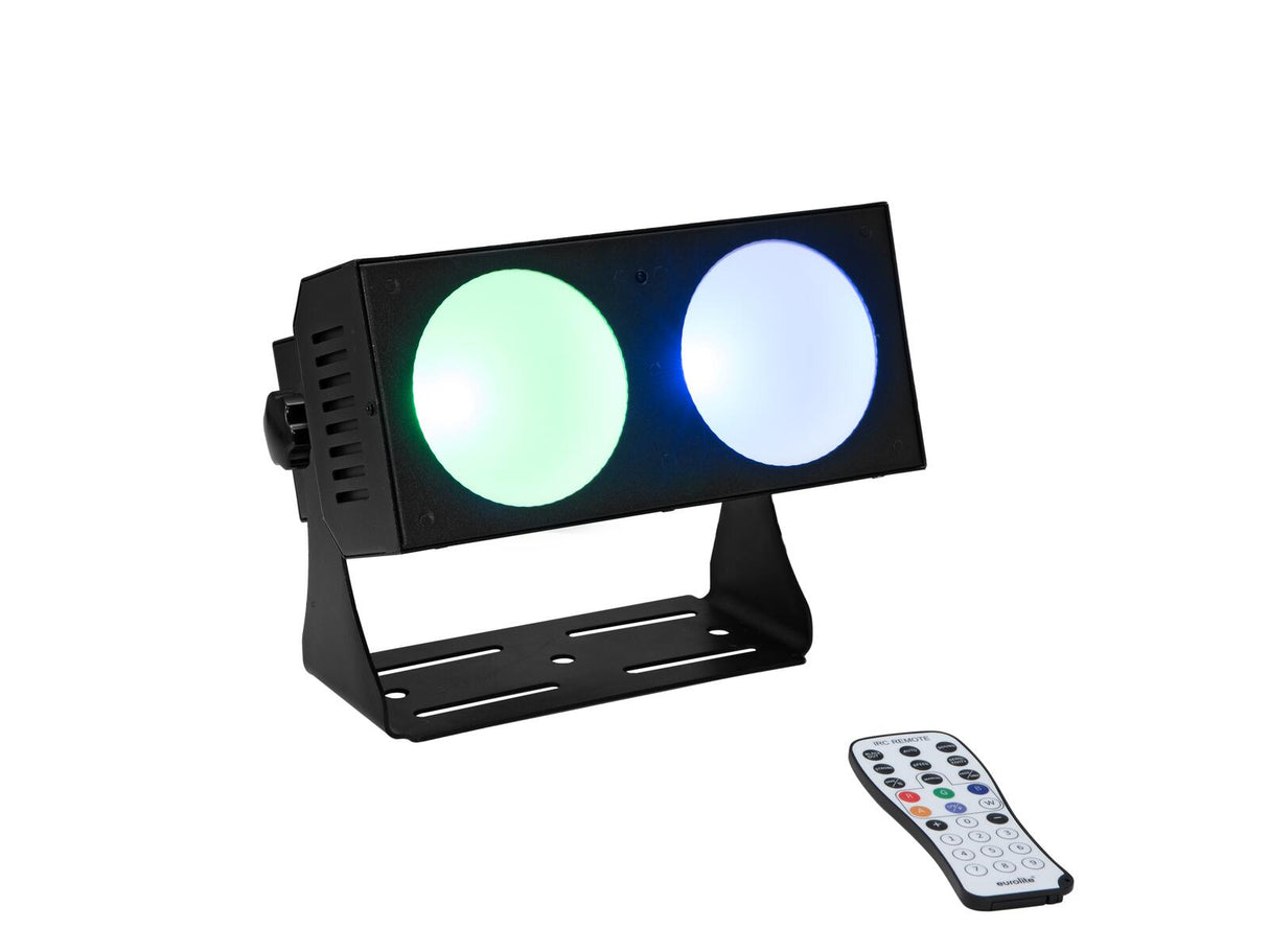 EUROLITE Komplektas 2x LED CBB-2 COB RGB Bar + Krepšys