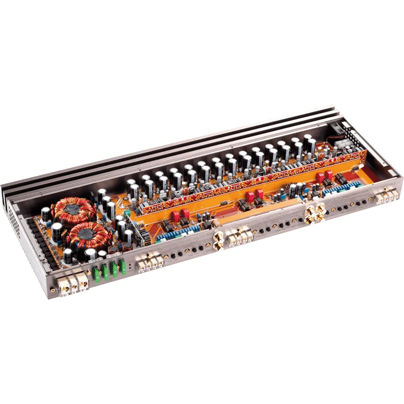 6 kanalų AB klasės garso stiprintuvas Ground Zero GZUA 6.200SQ-PLUS, 1400W