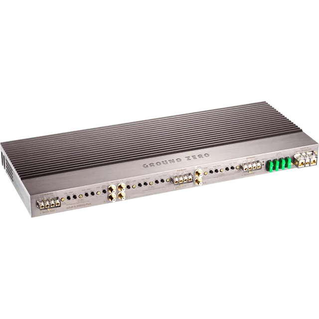 6 kanalų AB klasės garso stiprintuvas Ground Zero GZUA 6.200SQ-PLUS, 1400W