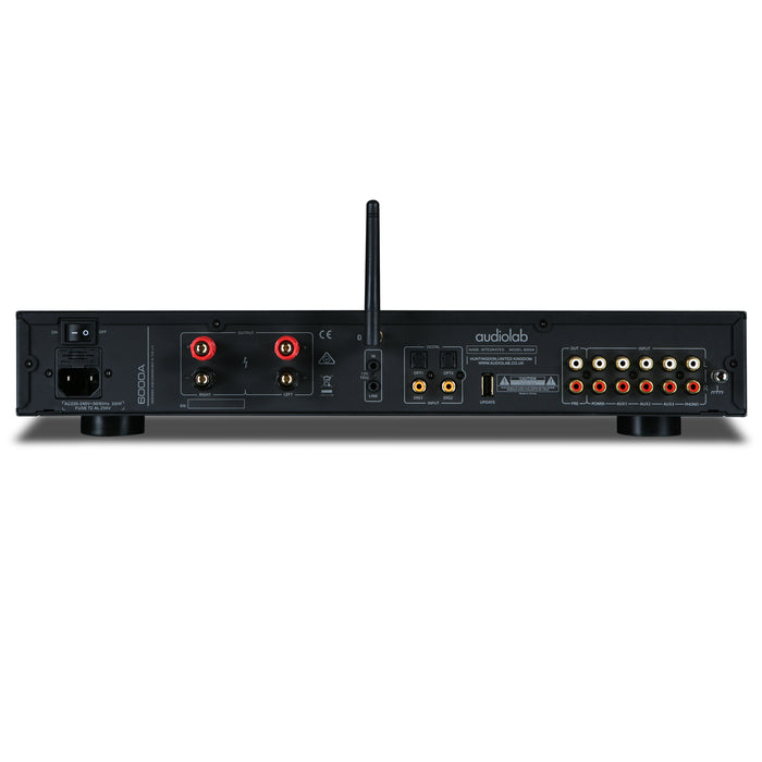 Audiolab 6000A, garso stiprintuvas (įvairių spalvų)- galas