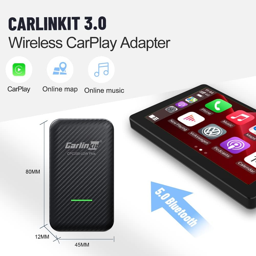 Carlinkit 3.0 2023, belaidis CarPlay adapteris