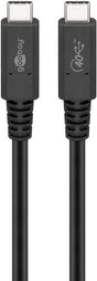 Goobay USB-C™ Cable USB4™ Generation 3x2, (0.8 m.) signalinis USB-C kabelis