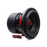 DD AUDIO 710g-D2 - Raudonos detalės, guminis kraštas, logotipas, laidai