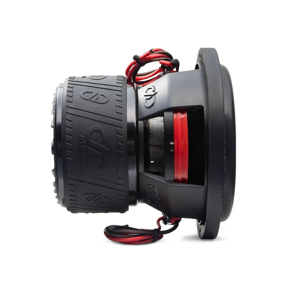 DD AUDIO 710g-D4 - Juodos spalvos garsiakalbis su raudonom detalėm