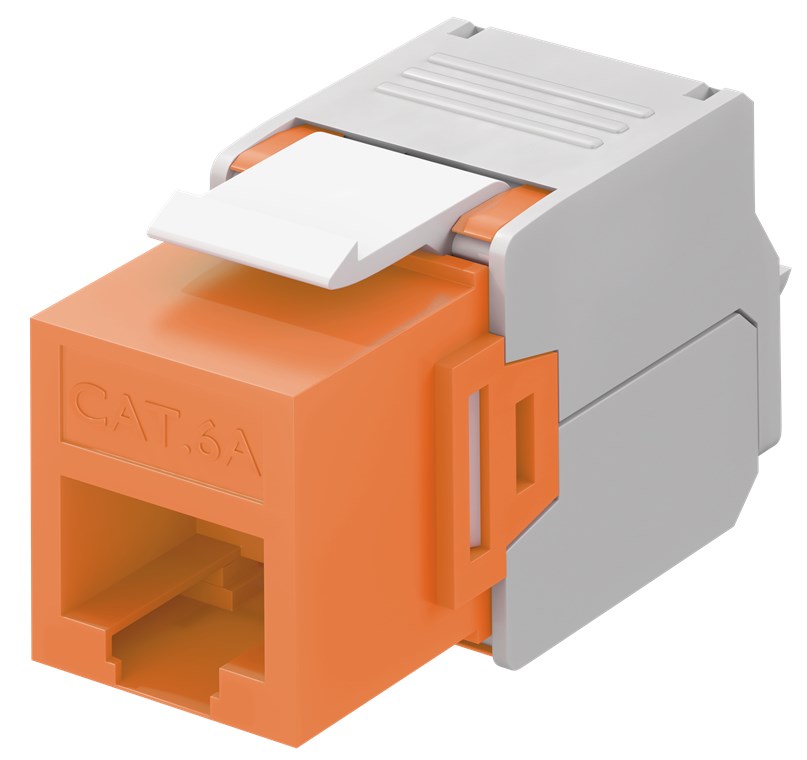 Goobay RJ45 CAT 6A UTP, jungties modulis (įvairių spalvų)