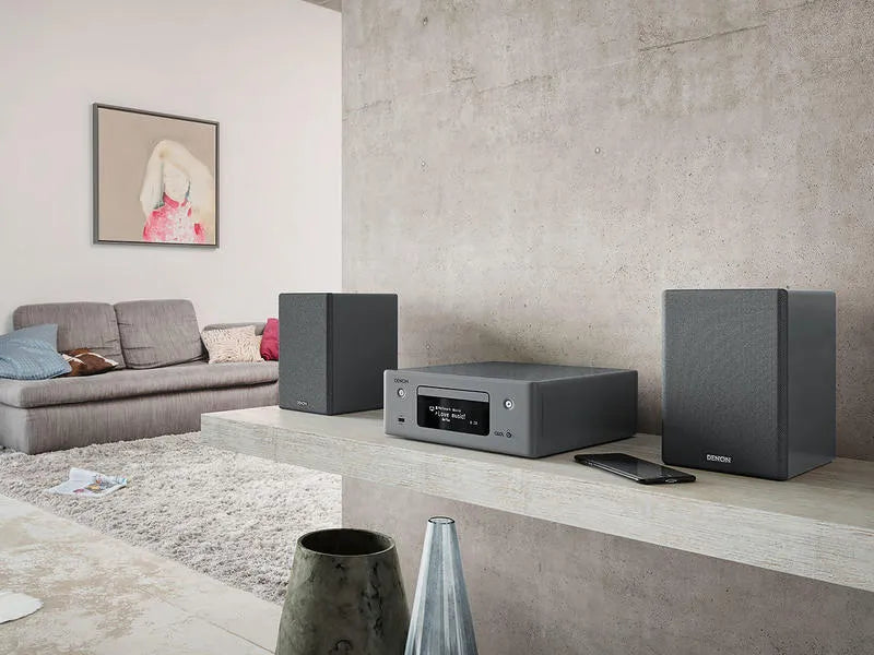 DENON CEOL N10, Namų Hi-Fi garso sistema su CD grotuvu, HEOS