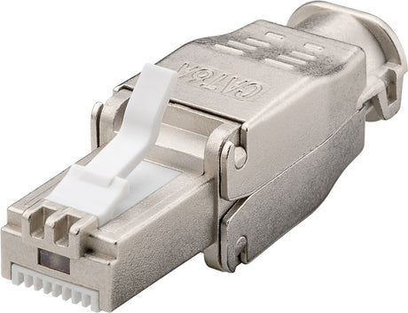 Goobay Tool-free RJ45 Network Plug CAT 6A STP, RJ45 tinklo kabelis