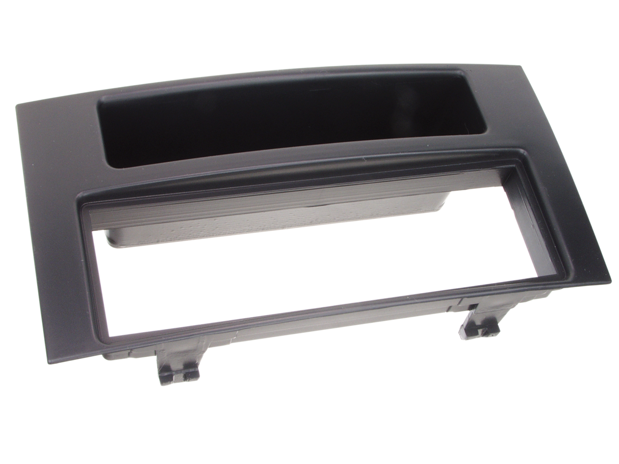 ACV 1-DIN fasadinis skydelis su kišene VW Touareg / T5 juodas 100623