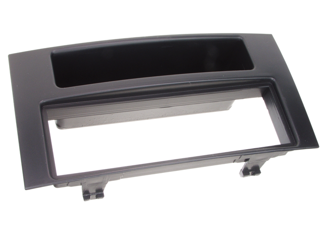 ACV 1-DIN fasadinis skydelis su kišene VW Touareg / T5 juodas 100623