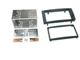 ACV 2-DIN Facia Plate VW Touareg/T5 juodas 381320-11