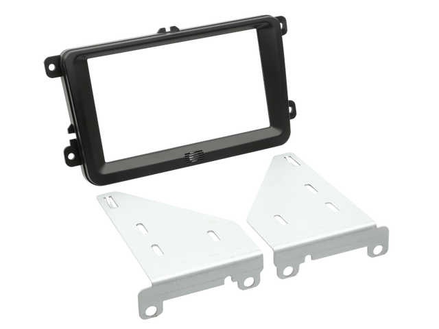 ACV 2-DIN montavimo panelė Seat / Skoda / VW juoda 100803