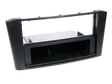 ACV 2-DIN montavimo panelė Toyota Avensis T25 2003 - 2009, Juoda 100741