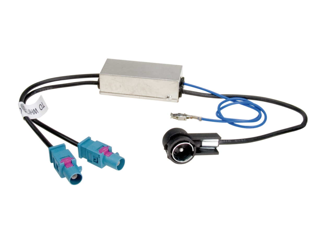 ACV ISO antenna diversity 2x FAKRA / phantom power supply 140248